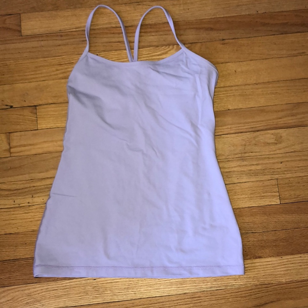 Lulu Lemon Purple Racerback with Built In Bra